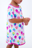 Birdie Bean Short Sleeve Birdie Lounge Gown - Gia - Let Them Be Little, A Baby & Children's Clothing Boutique