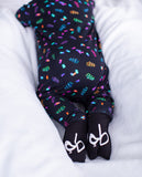 Birdie Bean Zip Romper w/ Convertible Foot - Confetti - Let Them Be Little, A Baby & Children's Clothing Boutique