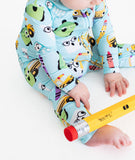 Birdie Bean Zip Romper w/ Convertible Foot - Albert - Let Them Be Little, A Baby & Children's Clothing Boutique