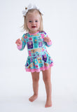 Birdie Bean Long Sleeve Birdie Twirl Bodysuit - Mariah - Let Them Be Little, A Baby & Children's Clothing Boutique