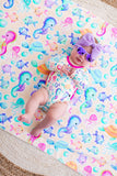 Birdie Bean Beach Towel - Coral - Let Them Be Little, A Baby & Children's Clothing Boutique