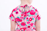 Birdie Bean Short Sleeve Birdie Dress - Rosie - Let Them Be Little, A Baby & Children's Clothing Boutique