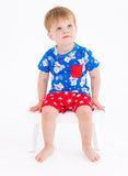 Birdie Bean Short Sleeve Bamboo Blend Pocket Tee - Care Bears™ America Cares - Let Them Be Little, A Baby & Children's Clothing Boutique