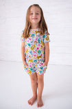 Birdie Bean Short Sleeve & Shorts 2 Piece Lounge Set - Ivy - Let Them Be Little, A Baby & Children's Clothing Boutique