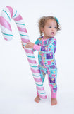 Birdie Bean Zip Romper w/ Convertible Foot - Mariah - Let Them Be Little, A Baby & Children's Clothing Boutique