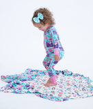 Birdie Bean Double Layered Ruffled Toddler Birdie Blanket - Mariah / Fritz - Let Them Be Little, A Baby & Children's Clothing Boutique