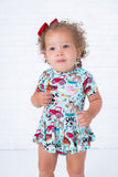 Birdie Bean Short Sleeve Birdie Twirl Bodysuit - Morgan - Let Them Be Little, A Baby & Children's Clothing Boutique