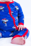Birdie Bean Zip Romper w/ Convertible Foot - Sebastian - Let Them Be Little, A Baby & Children's Clothing Boutique
