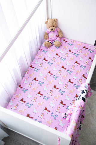 Birdie Bean Crib Sheet - Kelsea - Let Them Be Little, A Baby & Children's Clothing Boutique