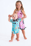 Birdie Bean Short Sleeve Collared Shortie Romper - Toby - Let Them Be Little, A Baby & Children's Clothing Boutique