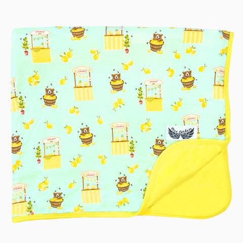 Free Birdees Toddler Blanket - Lemonade Stands & Honey Bears - Let Them Be Little, A Baby & Children's Clothing Boutique