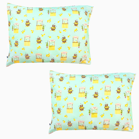 Free Birdees 2-Pack Standard Pillow Case - Lemonade Stands & Honey Bears - Let Them Be Little, A Baby & Children's Clothing Boutique