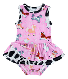 Birdie Bean Sleeveless Birdie Twirl Bodysuit - Kelsea - Let Them Be Little, A Baby & Children's Clothing Boutique