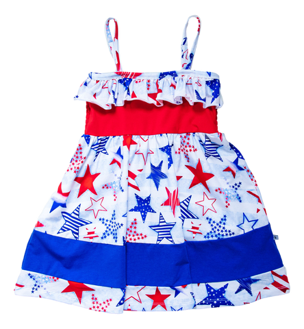 Birdie Bean Spaghetti Strap Birdie Dress - Kennedy - Let Them Be Little, A Baby & Children's Clothing Boutique
