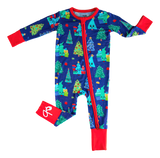 Birdie Bean Zip Romper w/ Convertible Foot - Kevin - Let Them Be Little, A Baby & Children's Clothing Boutique