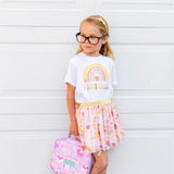Sweet Wink Short Sleeve Tee - First Grade Pencil Rainbow - Let Them Be Little, A Baby & Children's Clothing Boutique