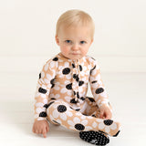 Posh Peanut Ruffled Zipper Footie - Reagan (Ribbed) - Let Them Be Little, A Baby & Children's Clothing Boutique