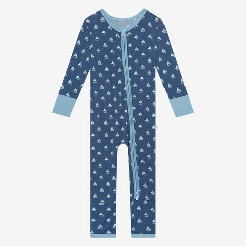 Posh Peanut Convertible One Piece - Mariner - Let Them Be Little, A Baby & Children's Clothing Boutique