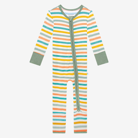 Posh Peanut Convertible One Piece - Popsicle Stripe - Let Them Be Little, A Baby & Children's Clothing Boutique