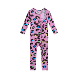 Posh Peanut Convertible One Piece - Electric Leopard - Let Them Be Little, A Baby & Children's Clothing Boutique