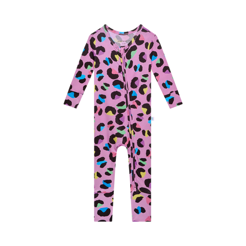 Posh Peanut Convertible One Piece - Electric Leopard - Let Them Be Little, A Baby & Children's Clothing Boutique