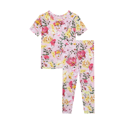 Posh Peanut Basic Short Sleeve Pajamas - Gaia - Let Them Be Little, A Baby & Children's Clothing Boutique