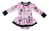 Birdie Bean Long Sleeve Birdie Twirl Bodysuit - Quinn - Let Them Be Little, A Baby & Children's Clothing Boutique