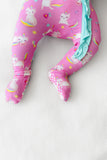 Macaron + Me Ruffle Footsie - Unicorn Kitty - Let Them Be Little, A Baby & Children's Clothing Boutique