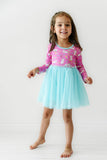 Macaron + Me Long Sleeve Tutu Dress - Unicorn Kitty - Let Them Be Little, A Baby & Children's Clothing Boutique