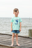 Trotter Street Kids Shorts Set - Shark - Let Them Be Little, A Baby & Children's Clothing Boutique