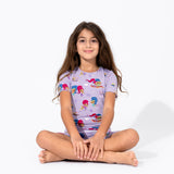 Bellabu Bear 2 piece Short Sleeve w/ Shorts PJ Set - Shimmer & Shine - Let Them Be Little, A Baby & Children's Clothing Boutique
