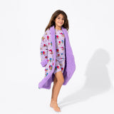 Bellabu Bear Kids Sherpa Robe - Shimmer & Shine - Let Them Be Little, A Baby & Children's Clothing Boutique