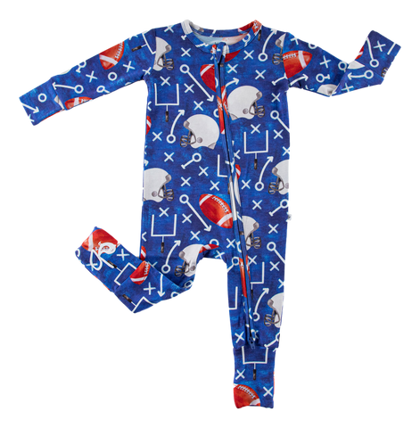 Birdie Bean Zip Romper w/ Convertible Foot - Troy - Let Them Be Little, A Baby & Children's Clothing Boutique