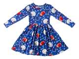 Birdie Bean Long Sleeve Birdie Dress - Troy - Let Them Be Little, A Baby & Children's Clothing Boutique