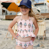 Pink Chicken Joy Tankini - Pink Soft Serve - Let Them Be Little, A Baby & Children's Clothing Boutique