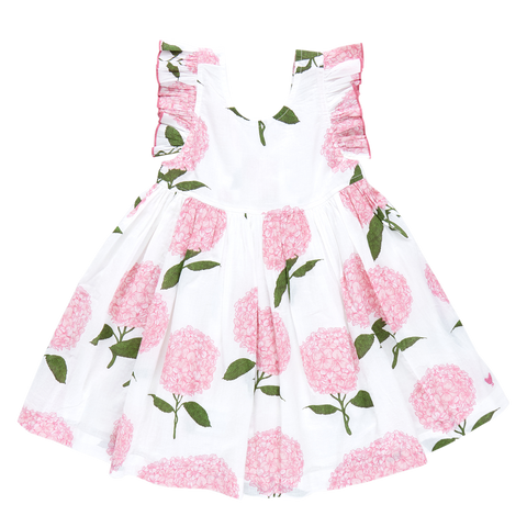 Pink Chicken Liv Dress - Pink Hydrangea - Let Them Be Little, A Baby & Children's Clothing Boutique