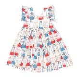 Pink Chicken Liv Dress - Soda Pop - Let Them Be Little, A Baby & Children's Clothing Boutique
