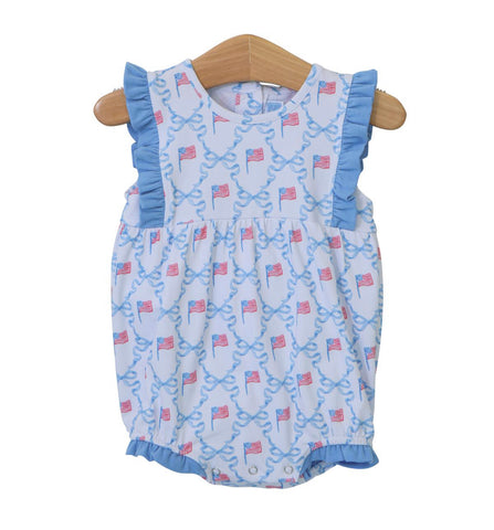 Trotter Street Kids Ruffle Bubble - Let Freedom Ring - Let Them Be Little, A Baby & Children's Clothing Boutique