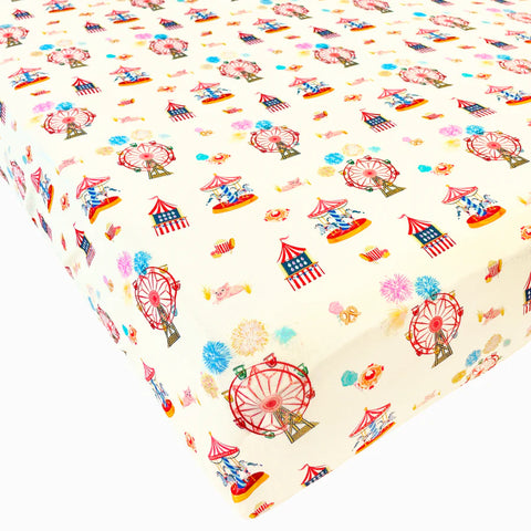 Free Birdees Crib Sheet - County Fair - Let Them Be Little, A Baby & Children's Clothing Boutique