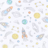 Magnolia Baby Printed Zipper Footie - Out of This World - Let Them Be Little, A Baby & Children's Clothing Boutique