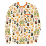 Free Birdees Long Sleeve Pocket Tee - Trick-or-Treating at the Pumpkin Patch PREORDER - Let Them Be Little, A Baby & Children's Clothing Boutique