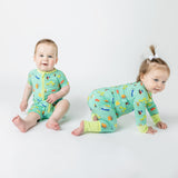 Kiki + Lulu Short Sleeve Shortie Zip Romper - Bugs - Let Them Be Little, A Baby & Children's Clothing Boutique