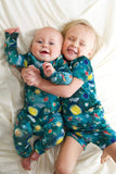 Free Birdees Short Sleeve and Shorts Pajama Set - Vroom to the Planets - Let Them Be Little, A Baby & Children's Clothing Boutique