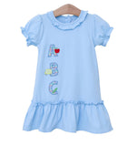 Trotter Street Kids Applique Dress - ABC - Let Them Be Little, A Baby & Children's Clothing Boutique