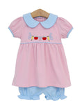 Trotter Street Kids Collared Bloomer Set - Back to School - Let Them Be Little, A Baby & Children's Clothing Boutique
