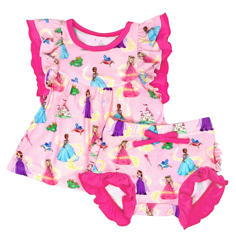 Free Birdees Ruffled Peplum Bummie Set - Make Your Own Magic Princesses - Let Them Be Little, A Baby & Children's Clothing Boutique