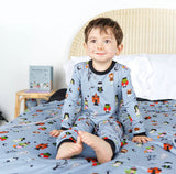 Emerson & Friends Bamboo PJ Set - Monster Mash - Let Them Be Little, A Baby & Children's Clothing Boutique