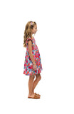 Briton Court Girls Dress - Francie Flamingo - Let Them Be Little, A Baby & Children's Clothing Boutique