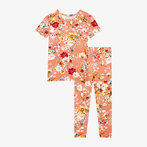 Posh Peanut Basic Short Sleeve Pajamas - Celia - Let Them Be Little, A Baby & Children's Clothing Boutique