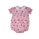 Lullaby Set Charleston Bubble - Bookworm to Be (Pink) PRESALE - Let Them Be Little, A Baby & Children's Clothing Boutique